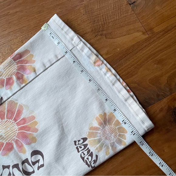 We The Free Penny Pull-On Printed Flare Jeans Floral Good Vibes Combo sz 28 - Picture 15 of 16